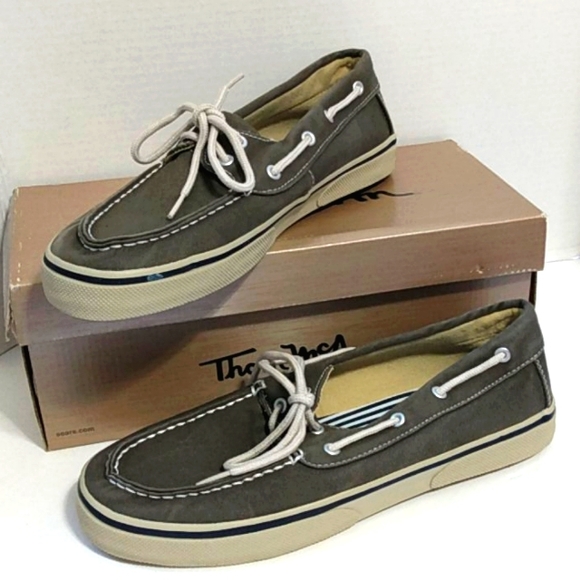 THOM MCAN BURNHAM BROWN DECK SHOES SIZE 11 - Picture 9 of 10